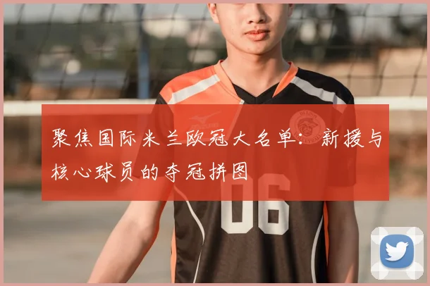 聚焦国际米兰欧冠大名单：新援与核心球员的夺冠拼图